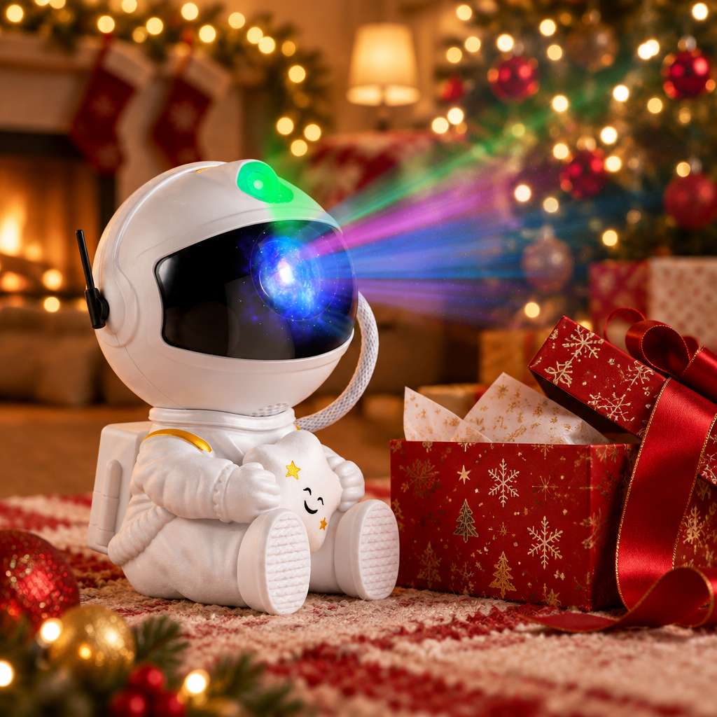Idée cadeau de Noël veilleuse astronaute