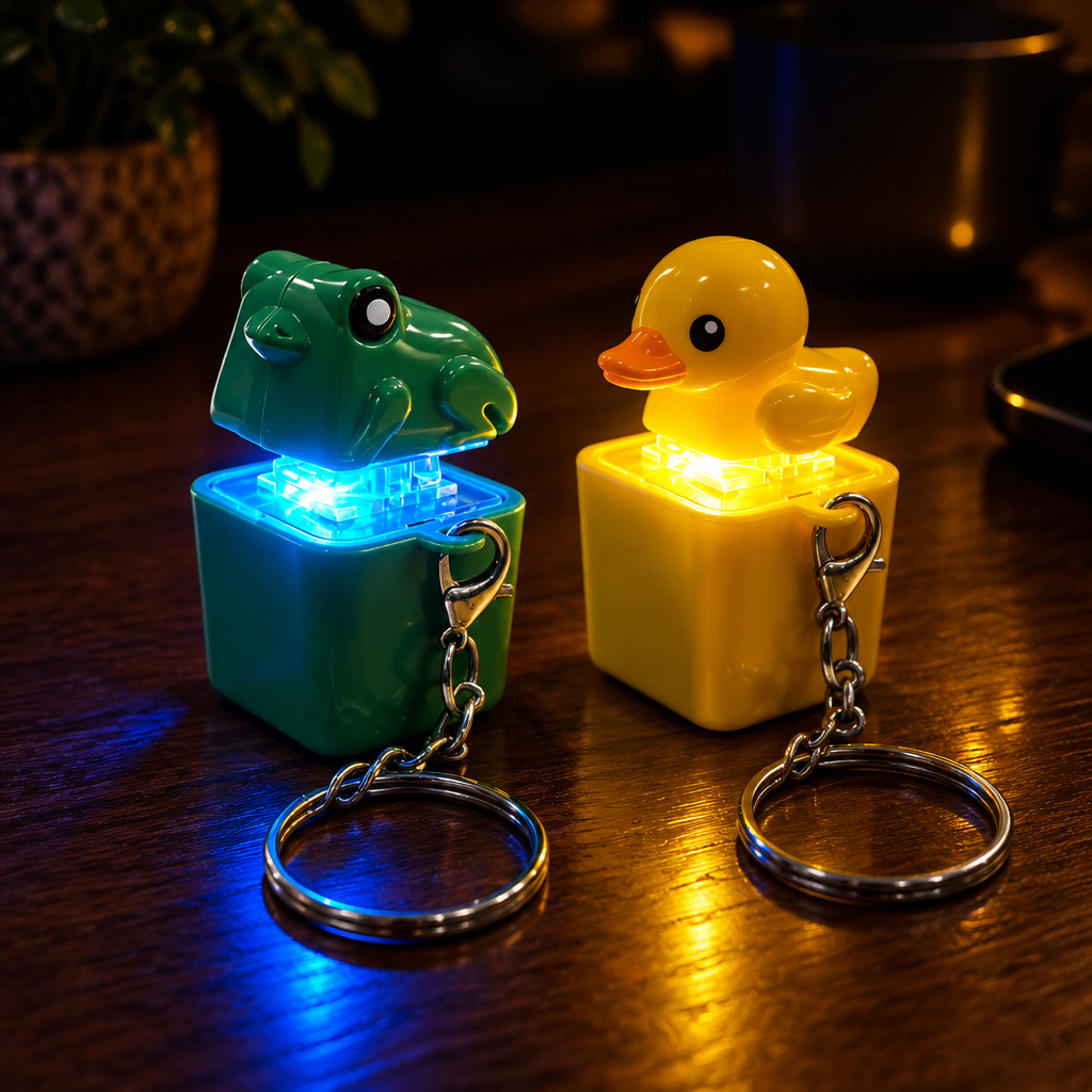Porte-clés lumineux dans le noir