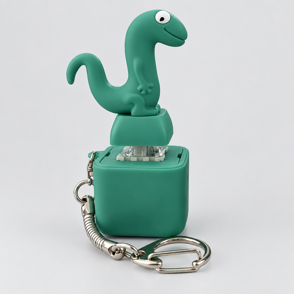 Porte-clés vert kaki